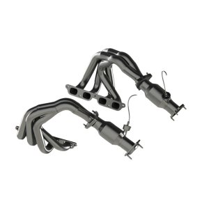 Chevrolet Corvette Performance Exhaust - Kooks Headers - Tri-Y Headers + Ultra GREEN Connection Pipes with Heat Blankets - `22-`27